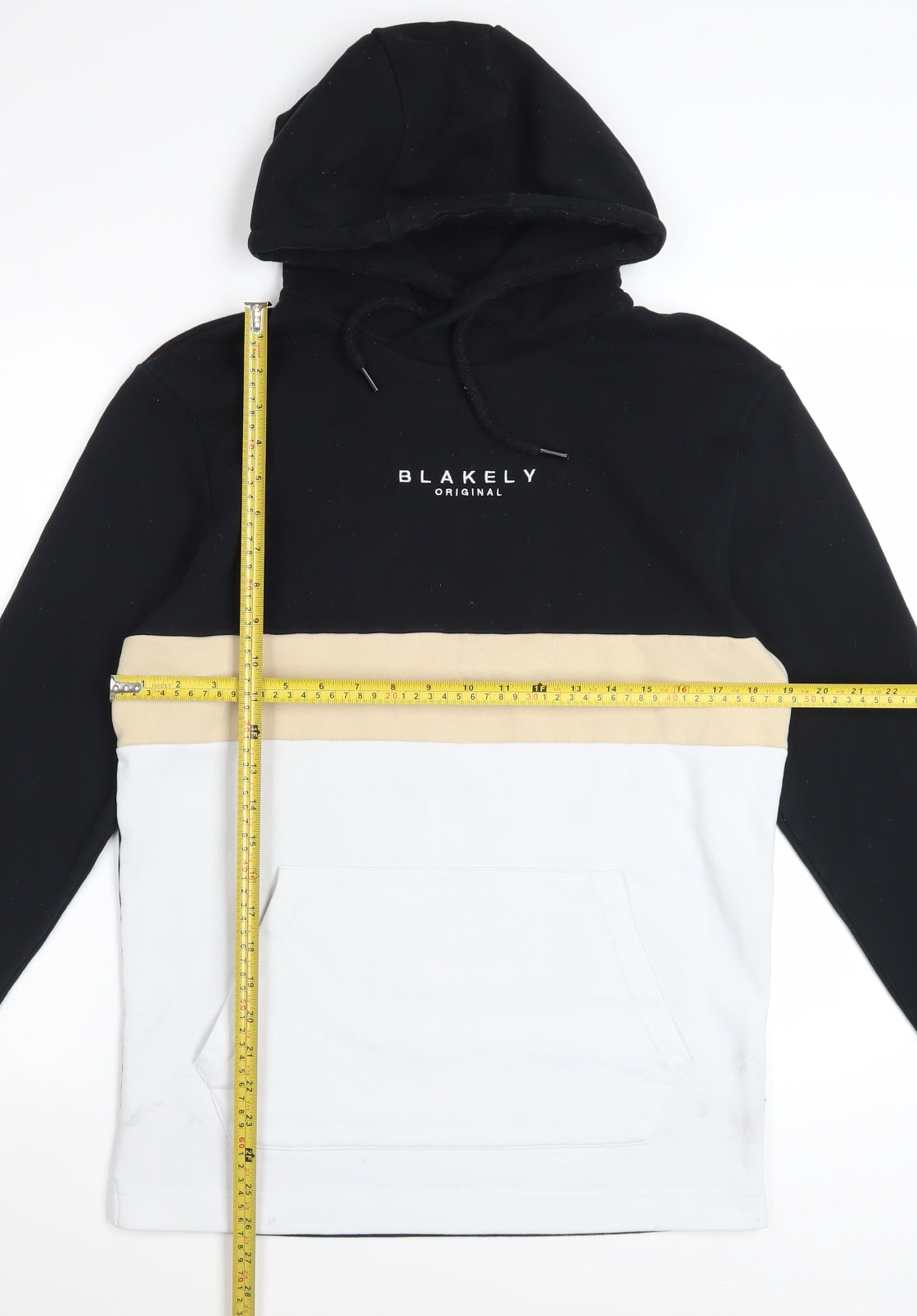 Blakely Men's Multicoloured Pullover Hoodie Medium Regular Fit