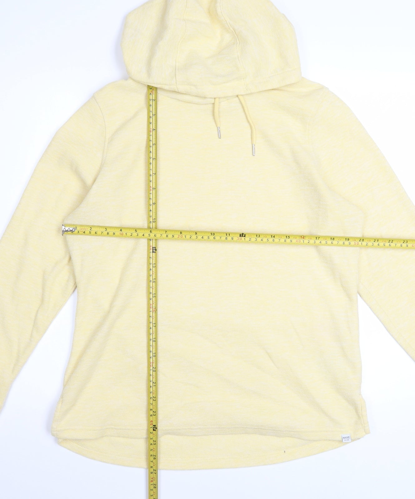 Regatta Women Yellow Size 14 Pullover Hoodie Polyester