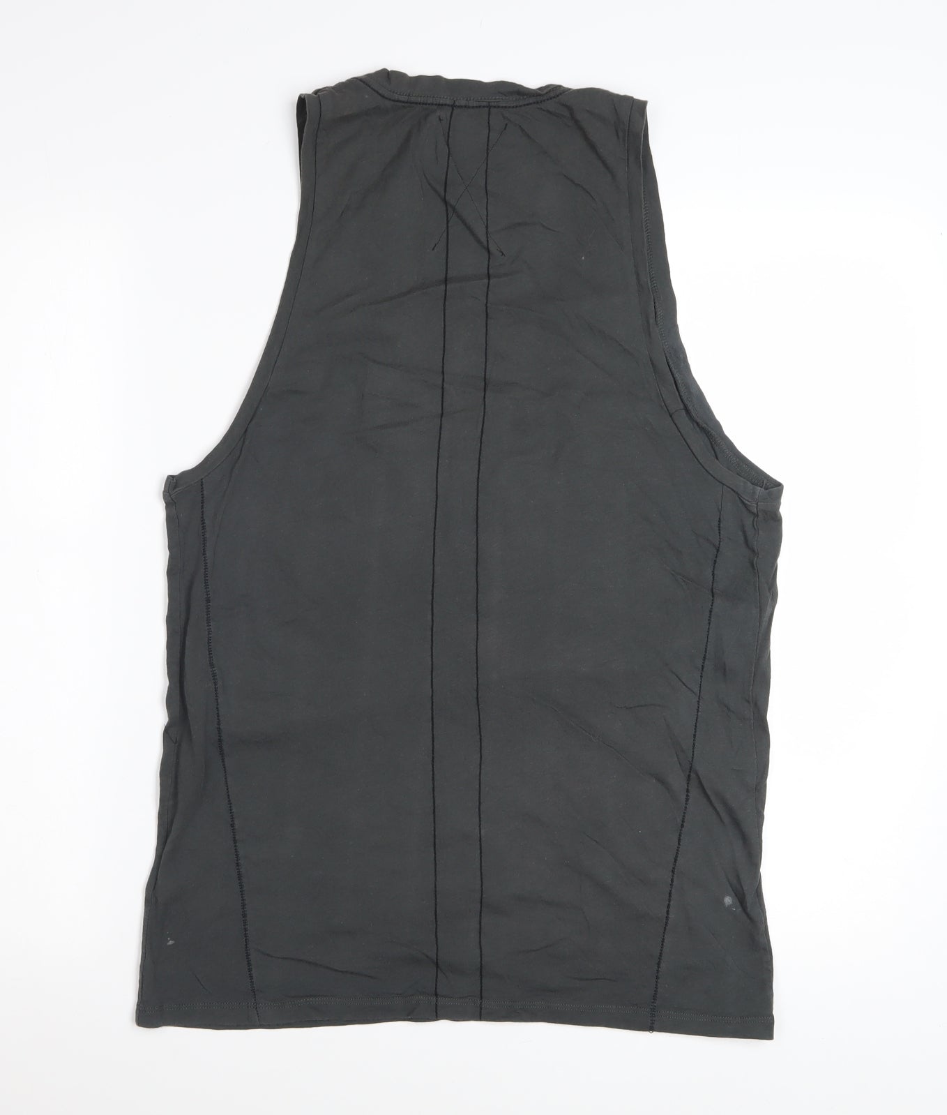 Religion Men’s Black Sleeveless Graphic Skull T-Shirt Size M