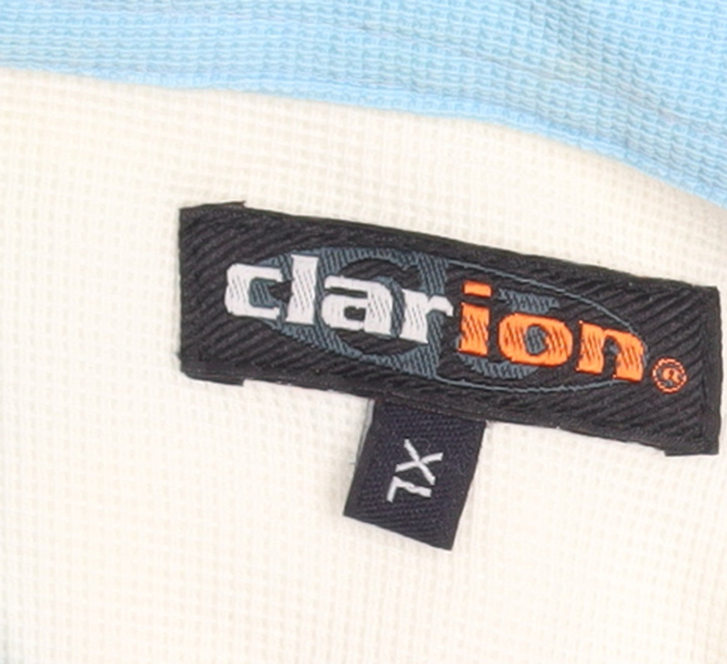 Clarion Men's Multicoloured XL Striped Long Sleeve Polo Shirt