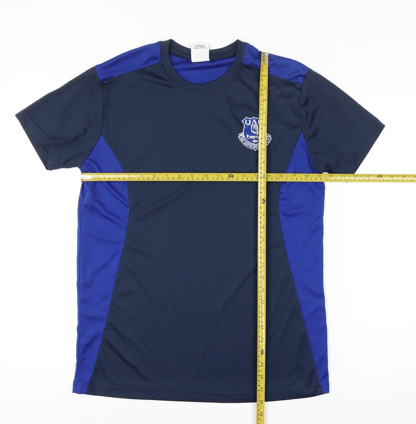 Everton Men’s Blue Short Sleeve Athletic T-Shirt Size M