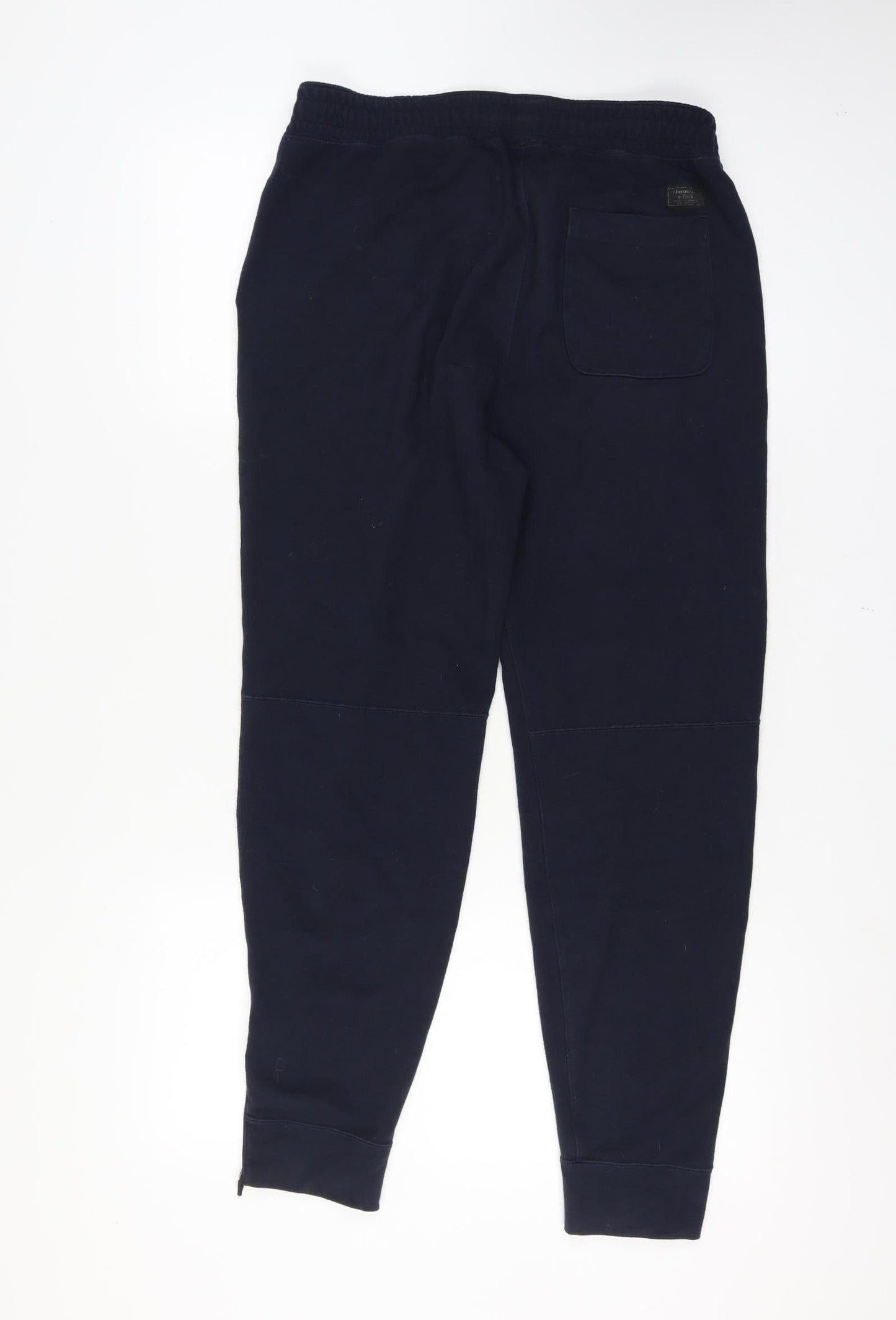Abercrombie & Fitch Men’s Navy Jogger Sweatpants Medium Zip Hem