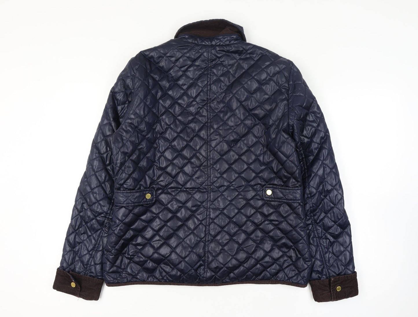 Tommy Hilfiger Women's Blue Quilted Padded Jacket Size 14