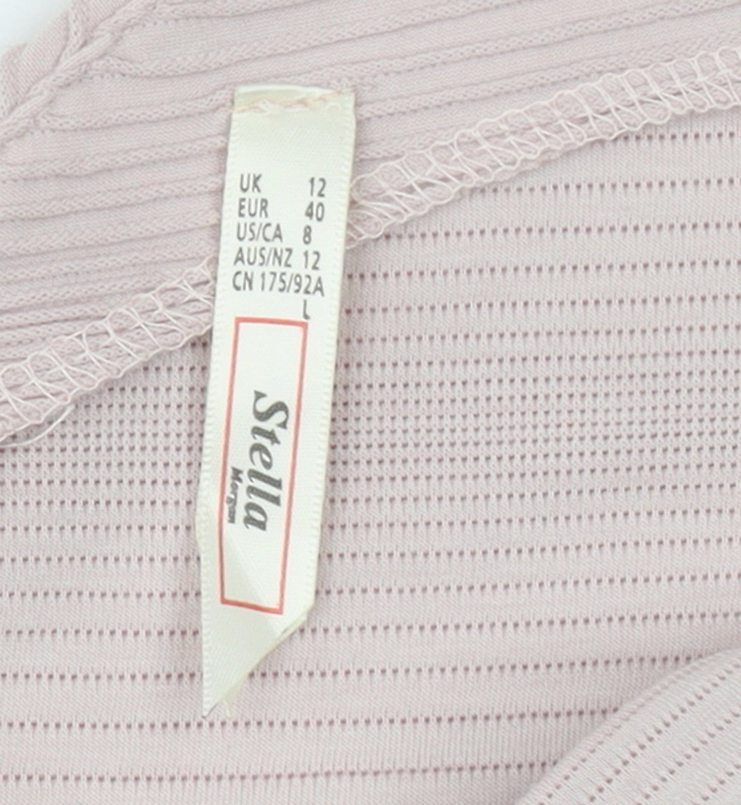 Stella Morgan Women’s Pink Size 12 Sleeveless Bodycon Dress