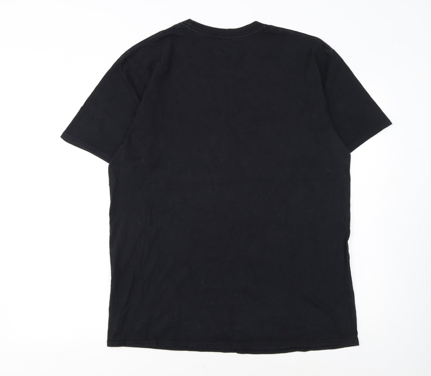 Hobo Jack Men's Black Large Graphic Print T-Shirt