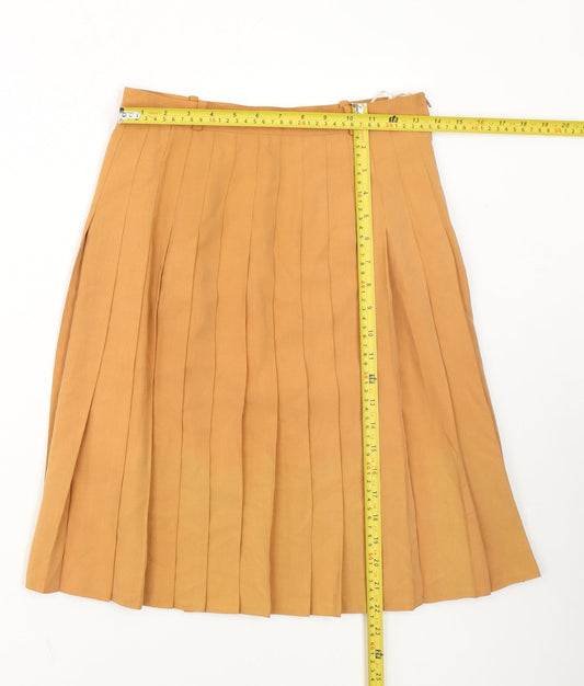 Bianca Women Beige Skirt Suit Set Size 8 Classic Two-Piece