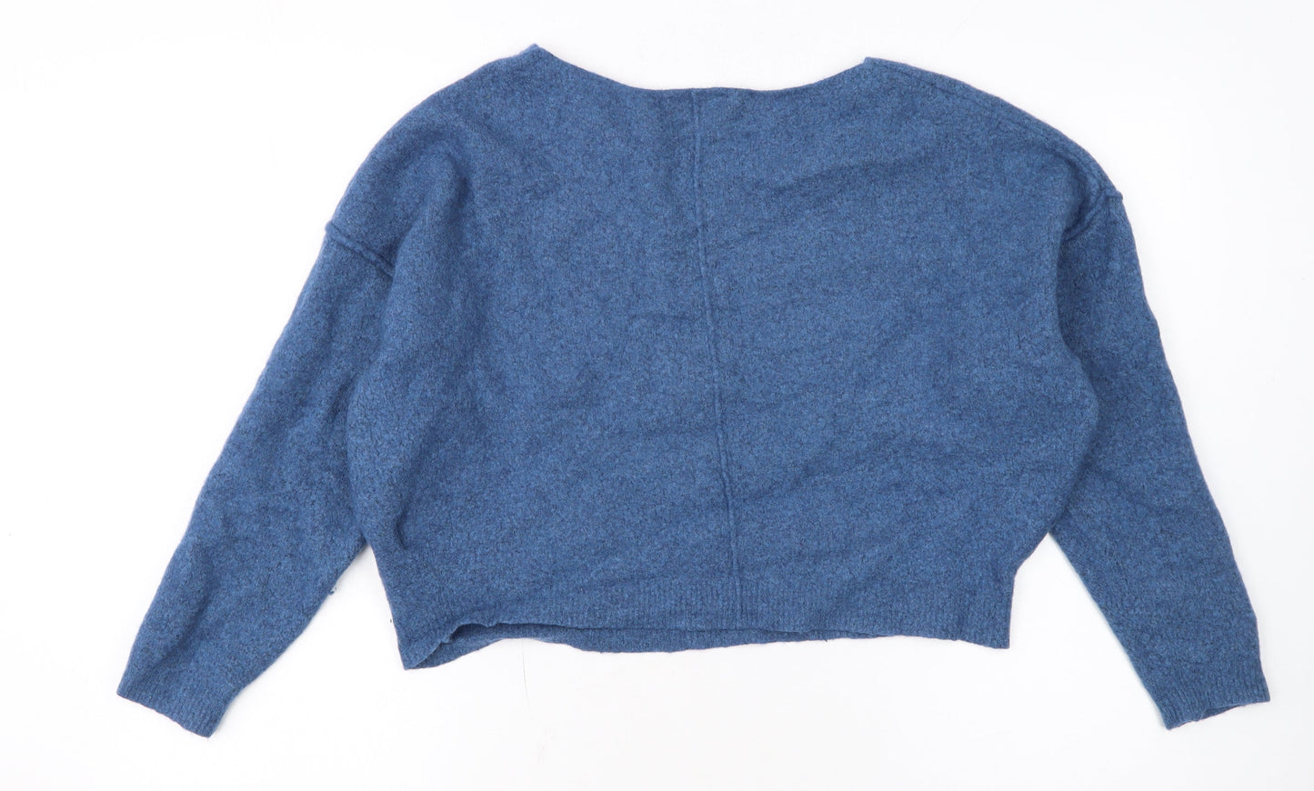 American Vintage Women Blue Wool Blend Pullover Jumper XS