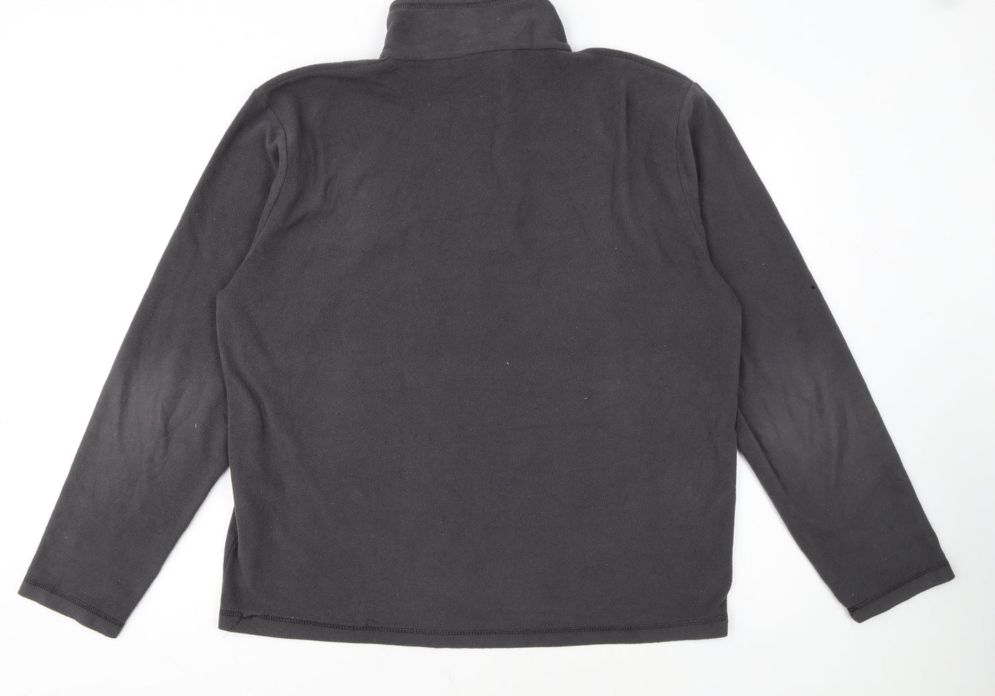 Regatta Men’s Black Fleece 1/4 Zip Pullover Sweatshirt L