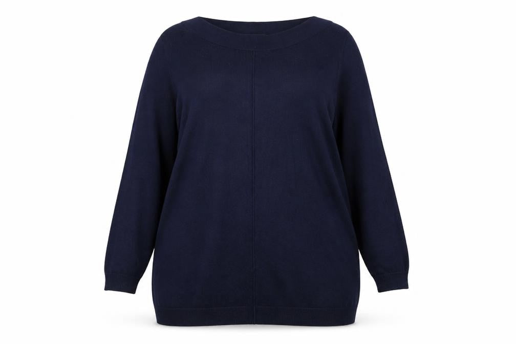 Evans Women’s Blue Plus Size 22/24 Knit Pullover Jumper