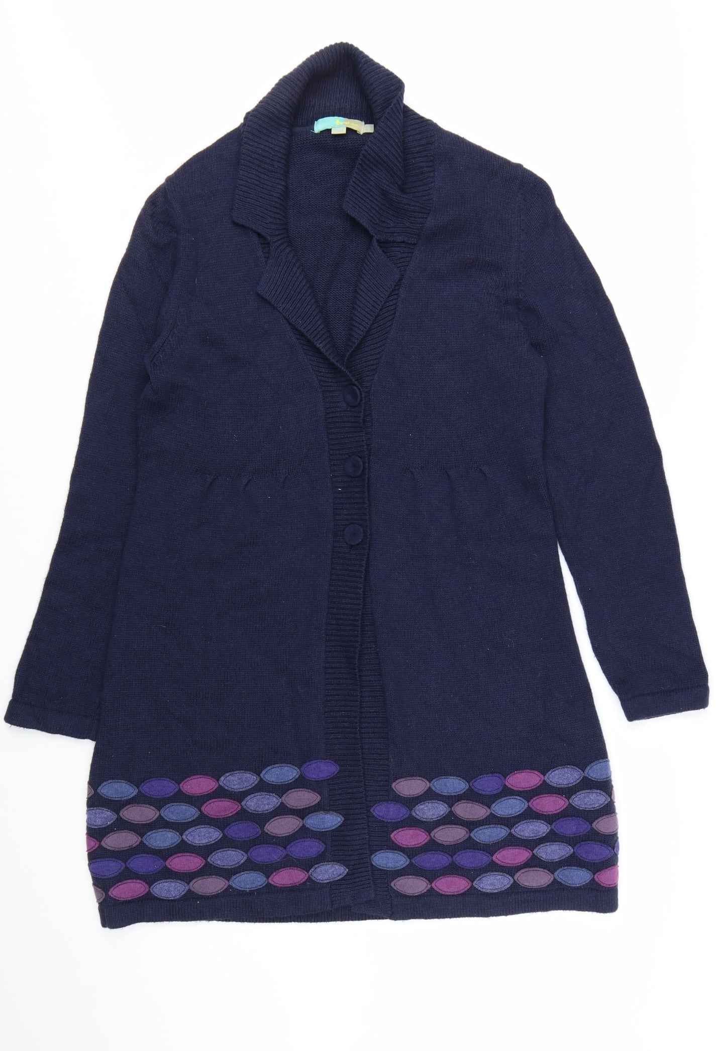 Boden Women's Blue Long Sleeve Cardigan Size 18 Classic Knit