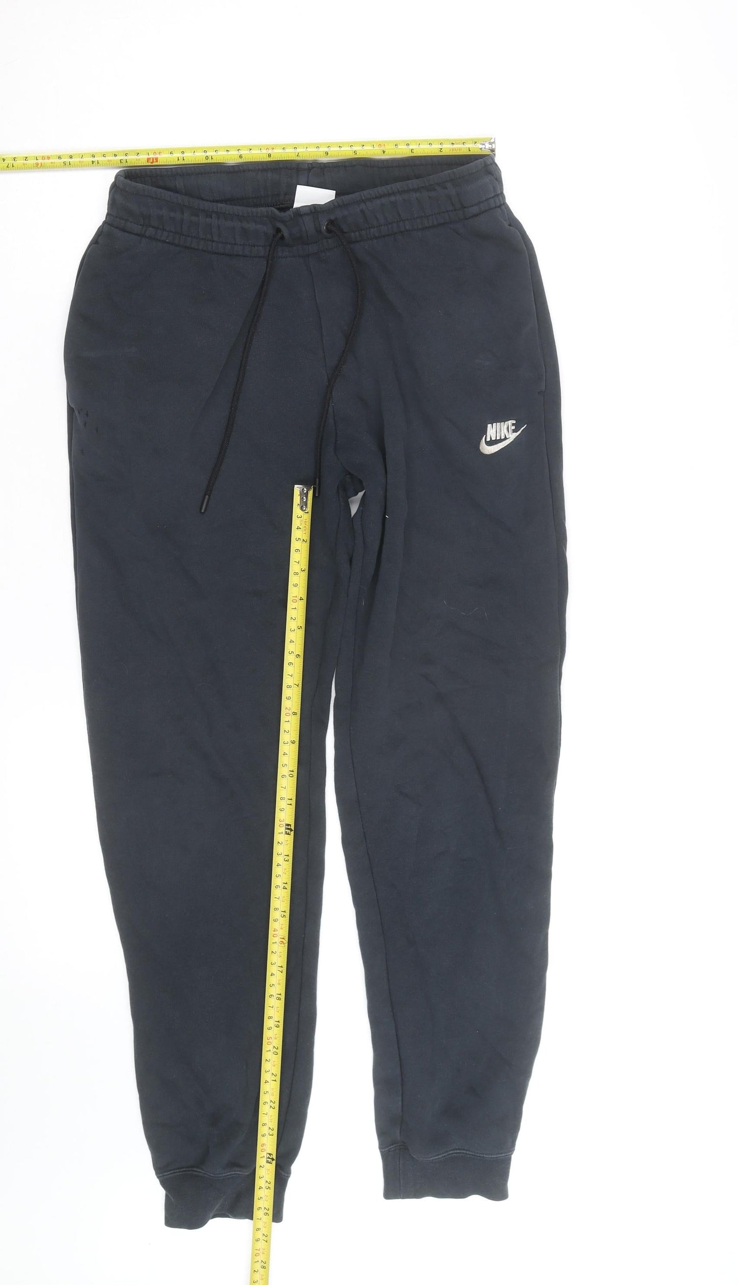 Nike Men's Black Fleece Jogger Sweatpants Size S Regular Fit