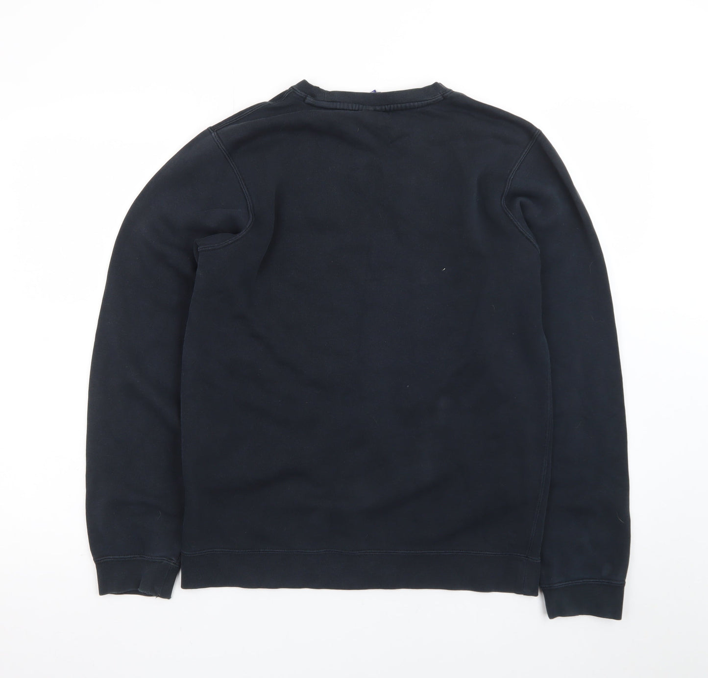 Nike Men's Black Small Pullover Sweatshirt Logo Crew Neck