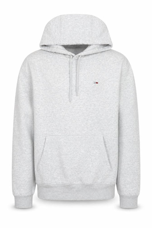 Tommy Jeans Men's Grey Pullover Hoodie Small Regular Fit