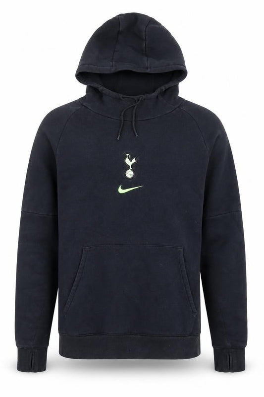 Nike Mens Black Pullover Hoodie Tottenham Hotspur Medium