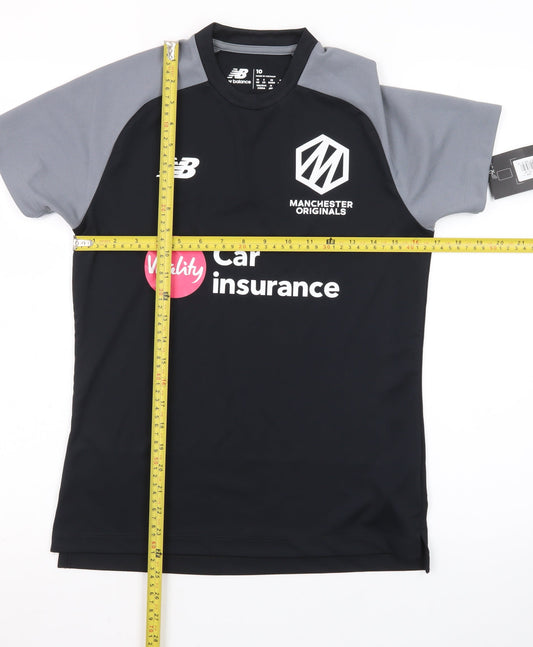 New Balance Men's Black Manchester Originals Athletic Short Sleeve T-Shirt M