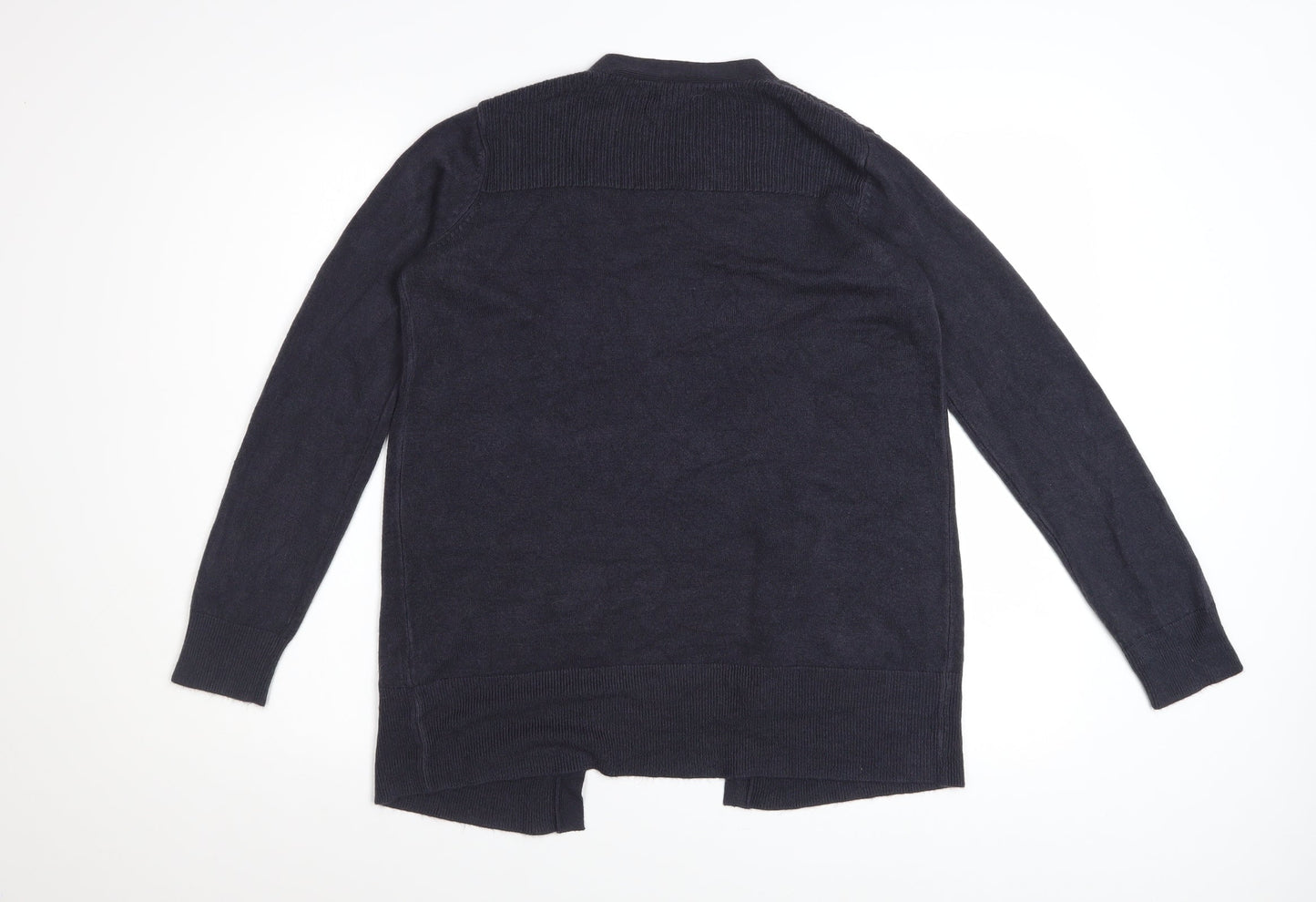 Marks and Spencer Women's Black Acrylic Long Sleeve Cardigan Size S