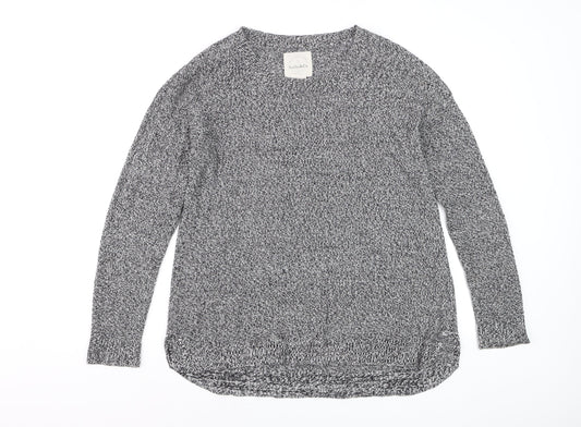 Archy & Co. Women's Grey Knit Pullover Jumper Size M