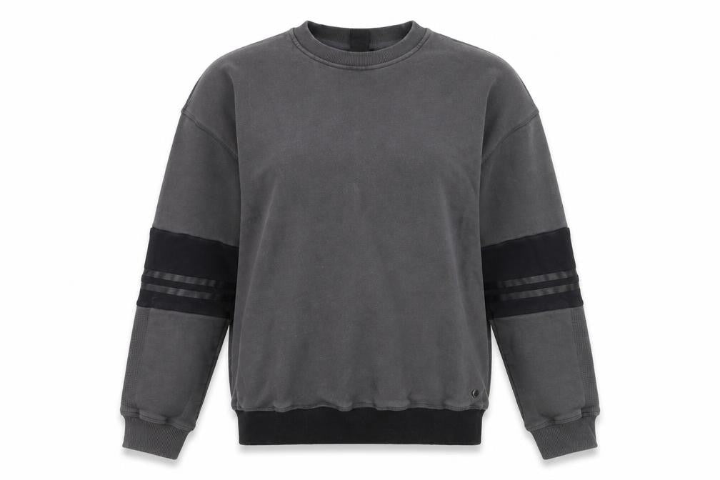 Lilybod Womens Grey Crew Neck Pullover Sweatshirt M Regular Fit