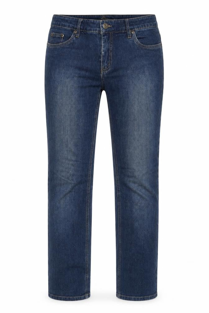 Quite Womens Blue Straight Leg Stretch Jeans Size 9-10