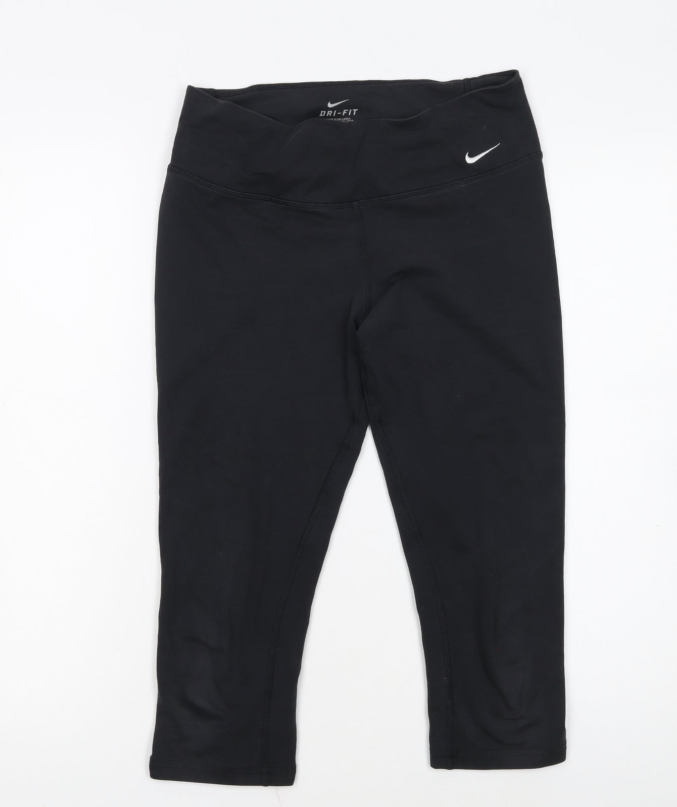 Nike Women's Black Dri-Fit Capri Leggings Size S