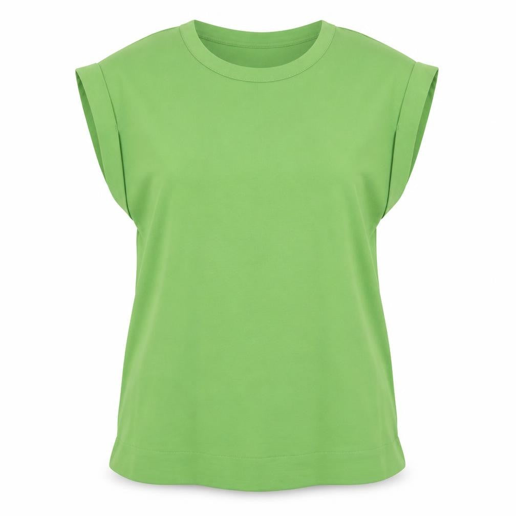 Next Women's Green Sleeveless Crew Neck Polyester Blouse UK 10