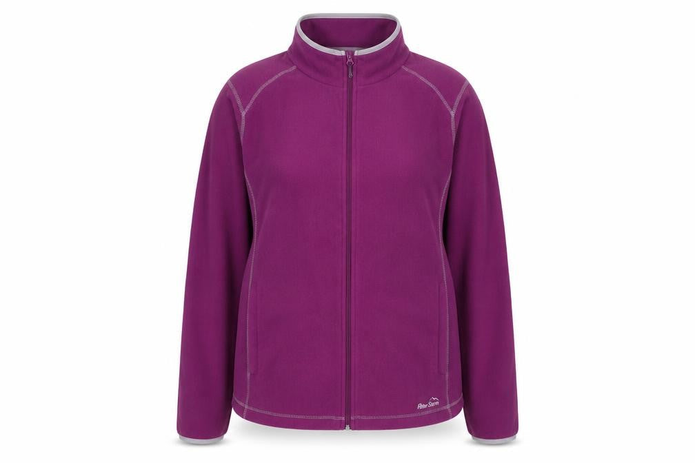 Peter Storm Womens Purple Full Zip Fleece Jacket Size 18