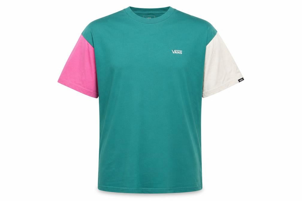 Vans Men's Multicoloured Classic Fit Cotton T-Shirt Medium