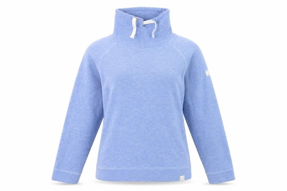 Joules Women's Blue Pullover Sweatshirt UK 12 Cotton Blend