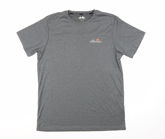 Ellesse Men's Grey Becketi T-Shirt Size L Sports Gym Top