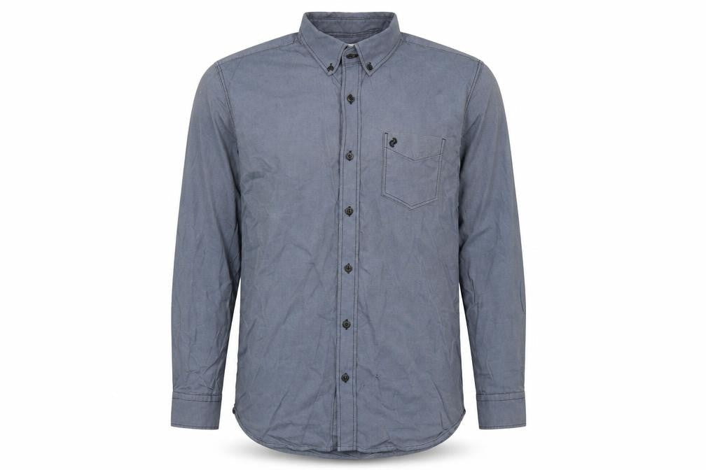 Denizen for Levi's Men's Blue Cotton Button-Up Shirt XL