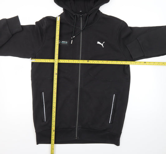 Puma Men’s Black Mercedes Full Zip Hoodie Size M