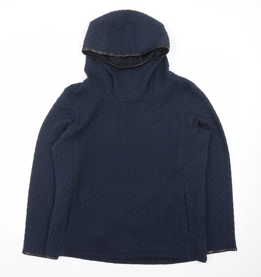 Regatta Great Outdoors Women's Navy Quilted Hoodie UK 16 Pullover