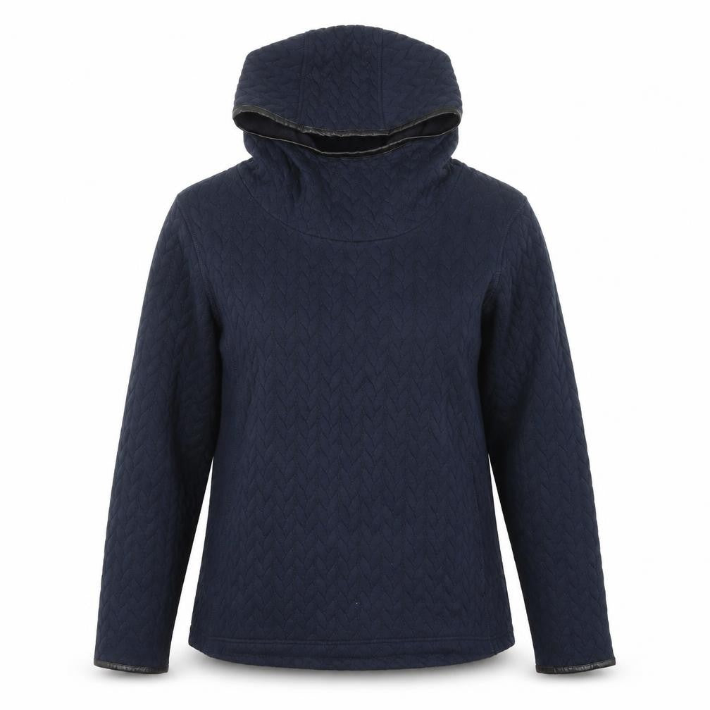 Regatta Great Outdoors Women's Navy Quilted Hoodie UK 16 Pullover