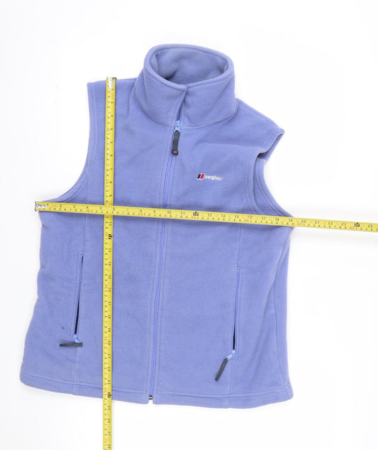 Berghaus Women's Purple Fleece Bodywarmer Waistcoat Size 14