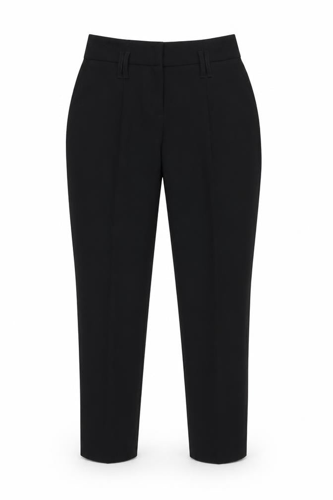 Dorothy Perkins Womens Black Size 8 Polyester Tapered Trousers