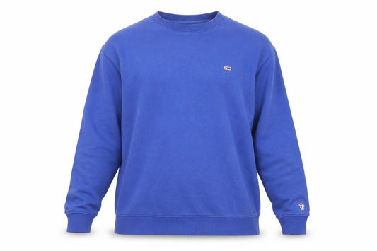 Tommy Jeans Men's Blue Pullover Sweatshirt M Regular Fit