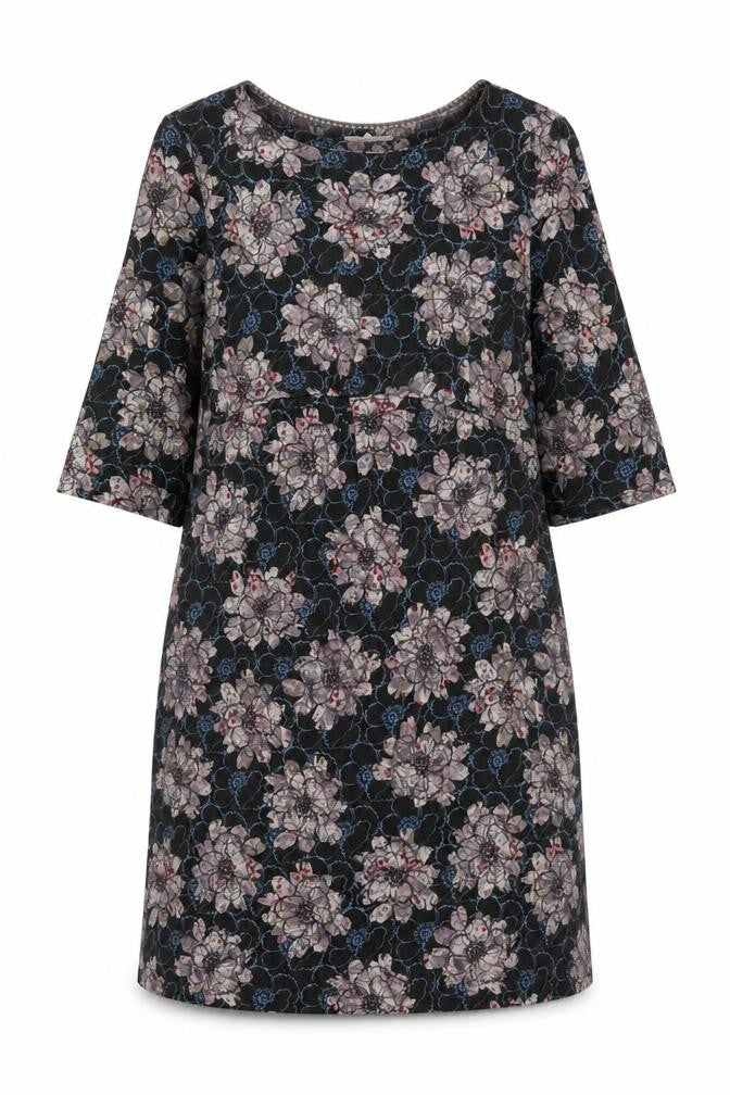 White Stuff Womens Multicoloured Floral Shift Dress Size 14