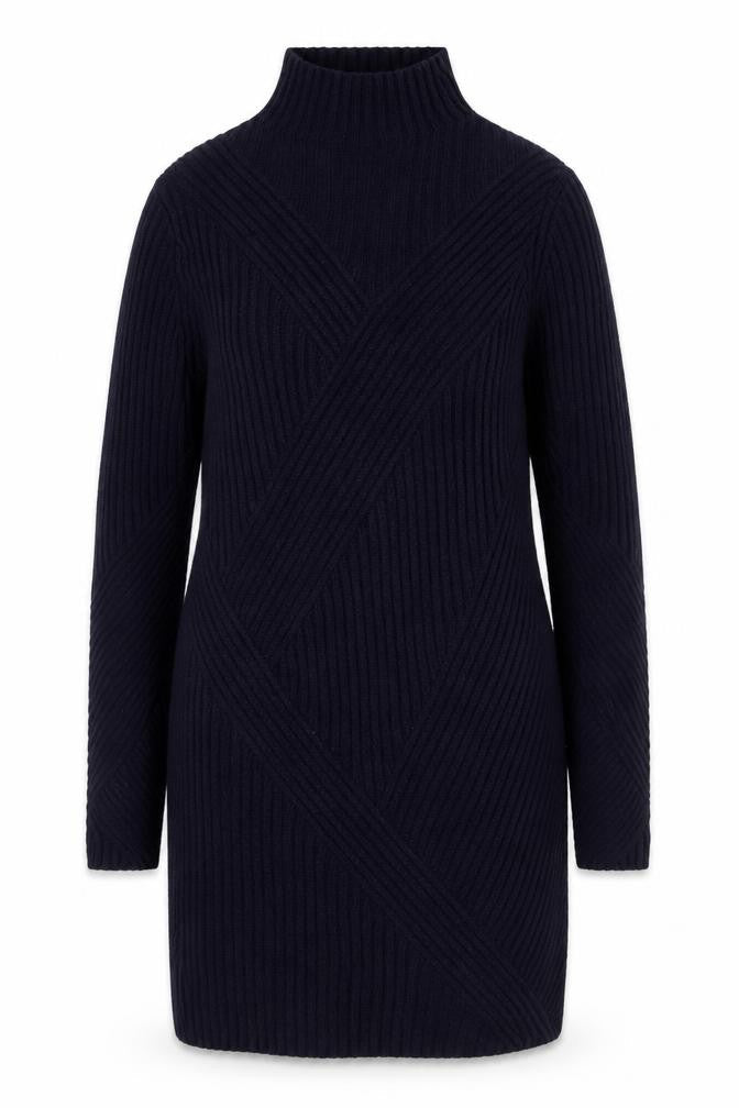 Marks and Spencer Women’s Black High Neck Merino Wool Jumper S