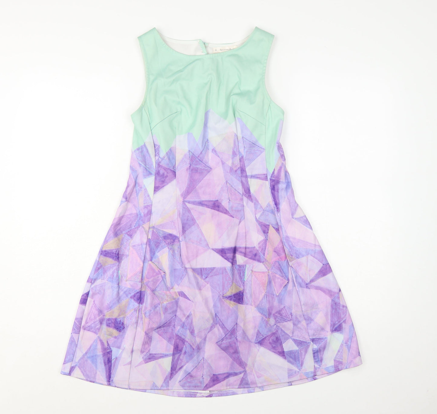 Here Comes The Sun Women's Multicoloured A-Line Dress Size 10