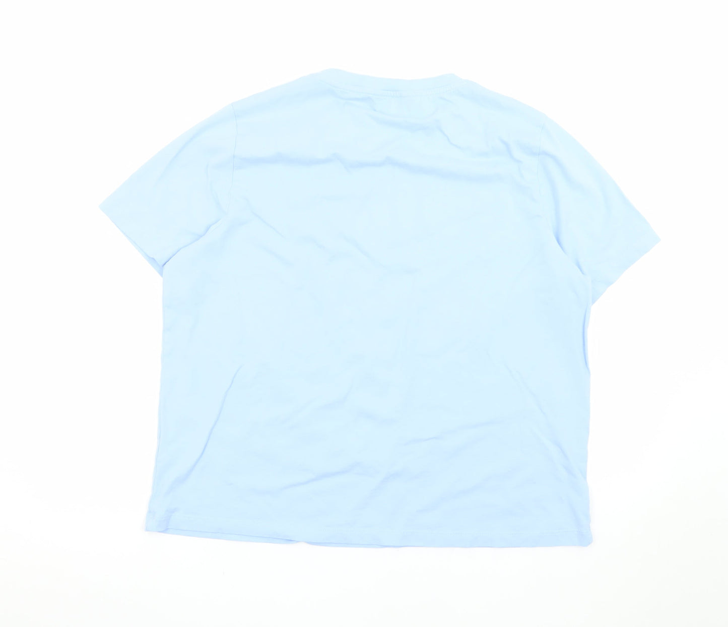 Marks and Spencer Women’s Blue Beaded Shell T-Shirt Size 18