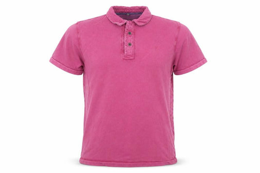 RJR John Rocha Men's Pink Short Sleeve Cotton Polo Shirt Size M