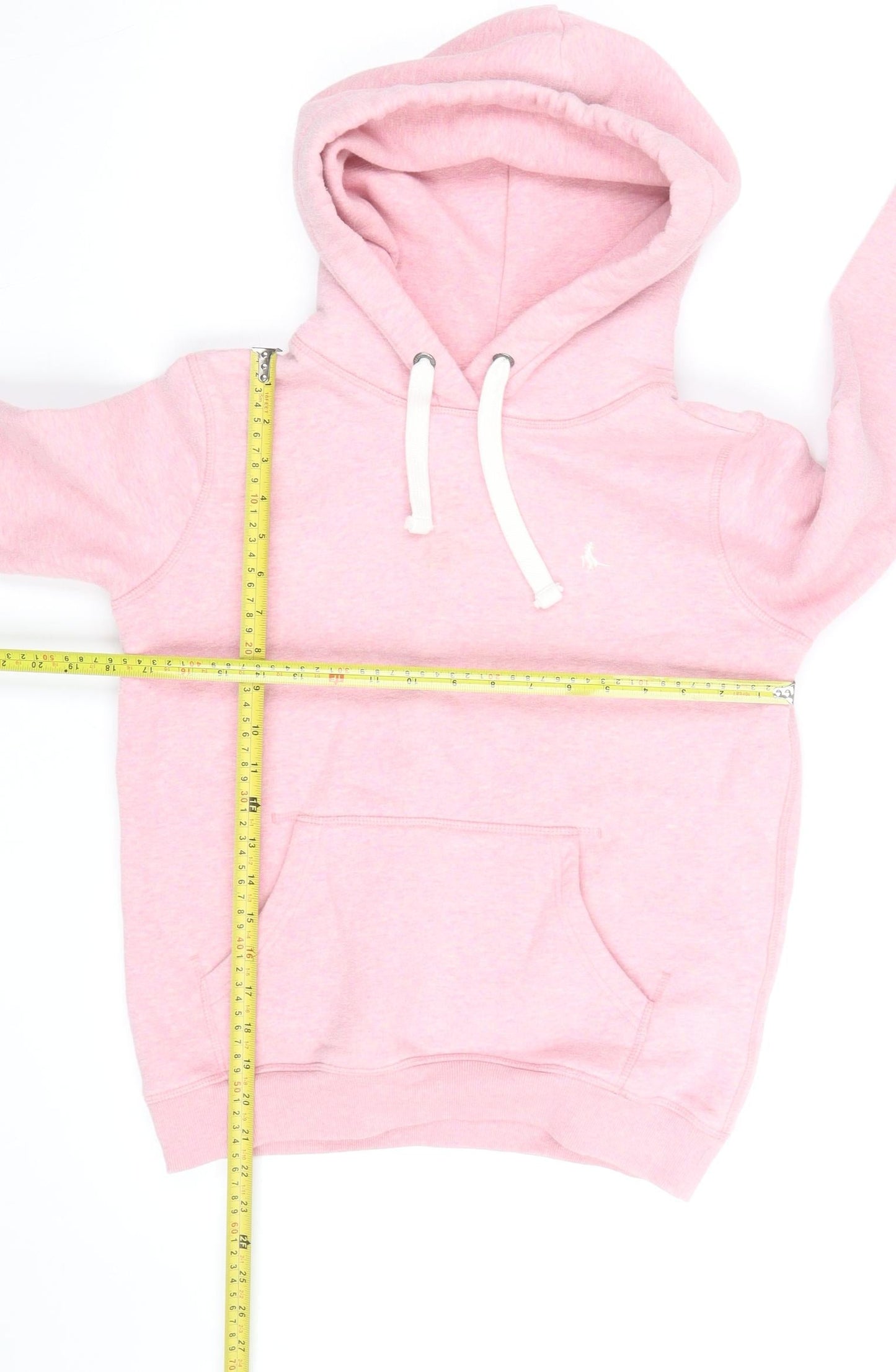 Jack Wills Womens Pink Pullover Hoodie Size 8 Cotton Blend Casual