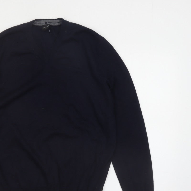 Additional view of Hugo Boss Men's Black 2XL V-Neck Knit jumper