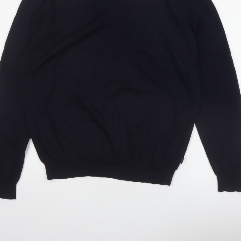 Additional view of Hugo Boss Men's Black 2XL V-Neck Knit jumper