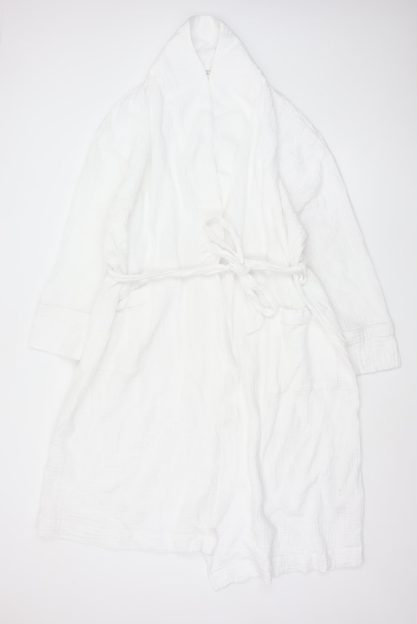 Marks and Spencer Autograph Women’s White Cotton Kimono Robe L
