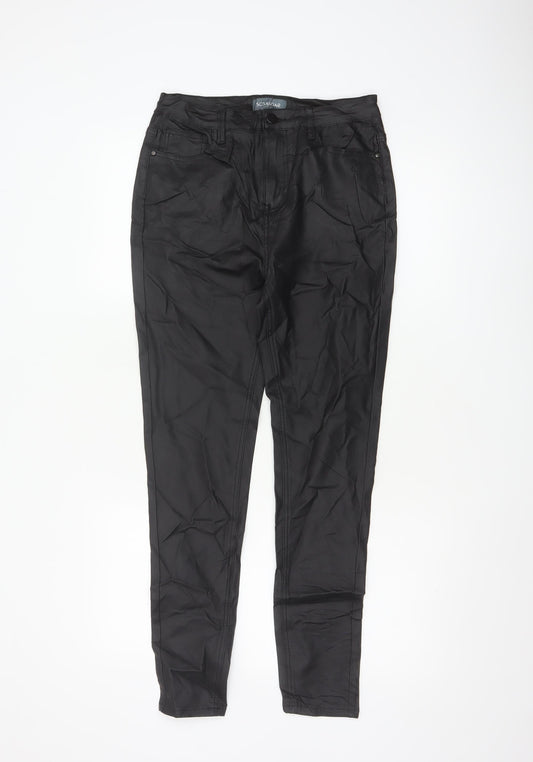 Sosandar Women Black Size 12R Skinny Stretch Jegging Trousers