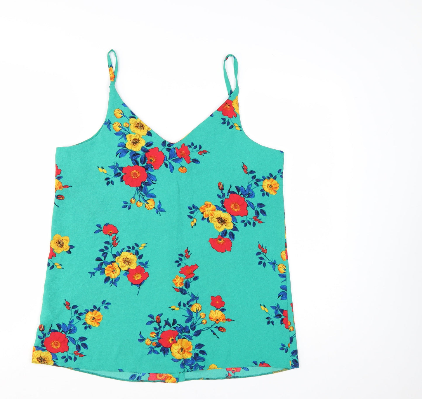 Papaya Women's Multicoloured Floral Camisole Tank Top Size 14