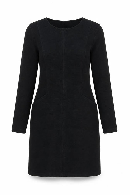 Boden Women's Black Petite Size 6 Shift Workwear Dress