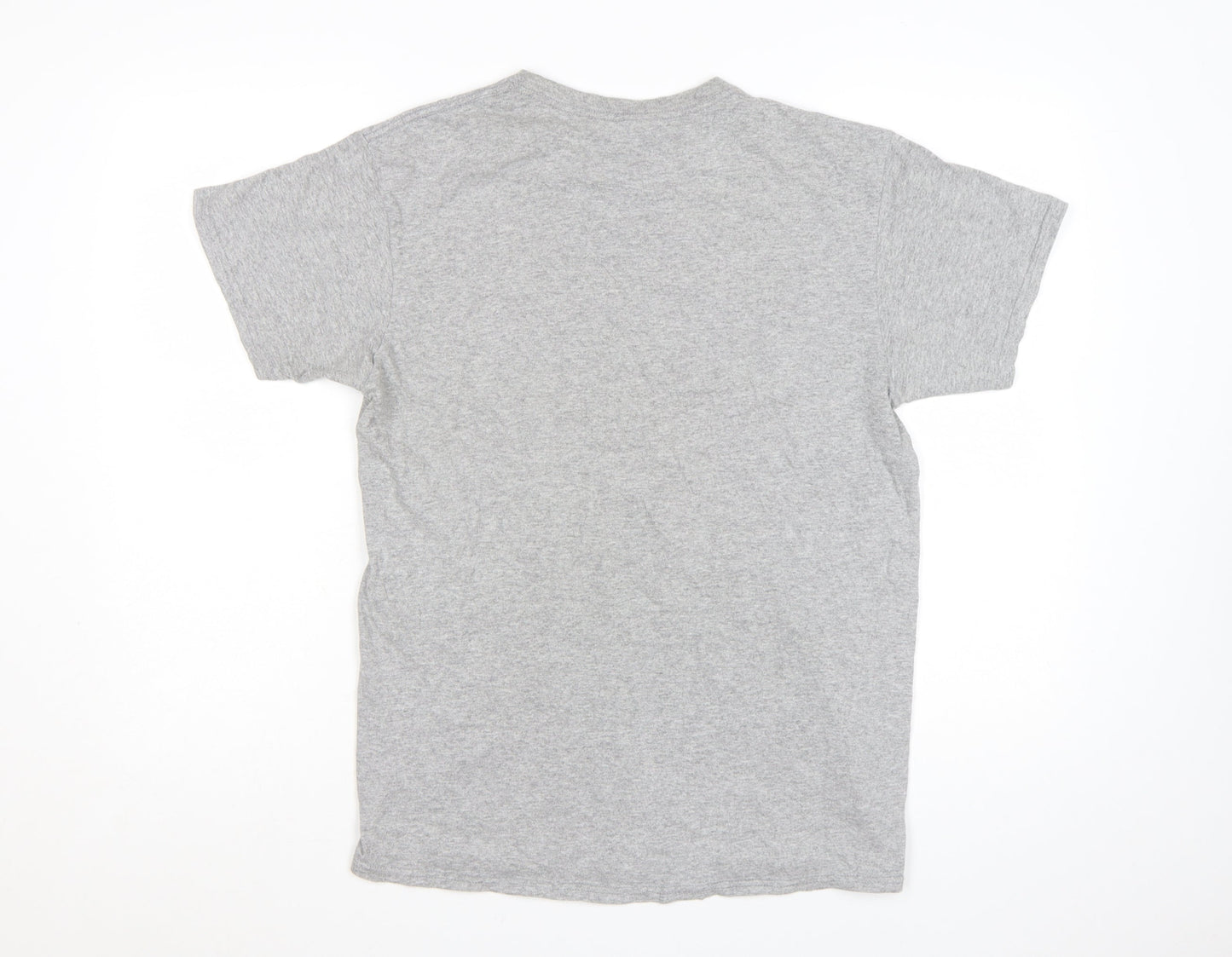Delta Pro Weight Men's Grey Brooklyn New York Graphic T-Shirt Size M