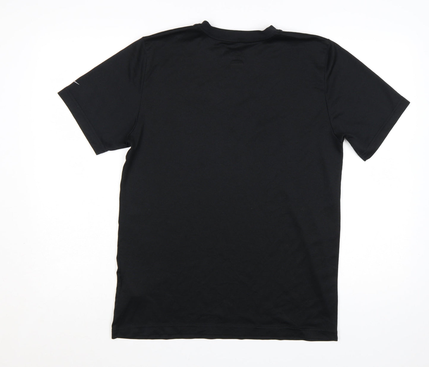 Nike Men's Black Dri-FIT RUN Graphic Short Sleeve T-Shirt Size M